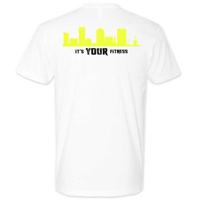 Mens Medium White Style_T-Shirt