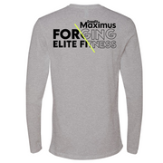 Mens Medium Heather Gray Style_Long Sleeve