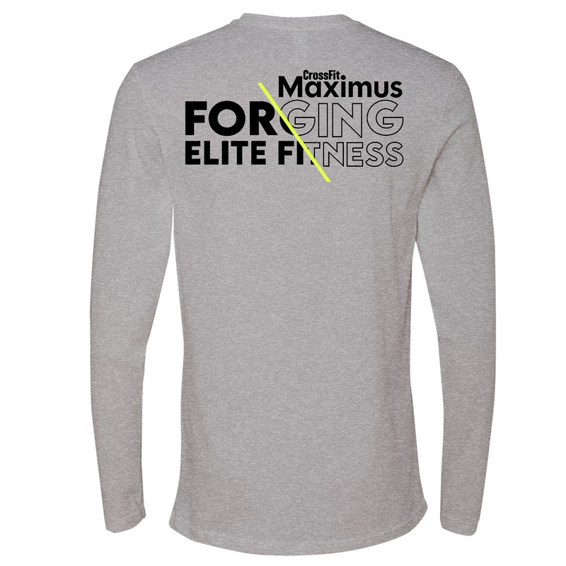 Mens Medium Heather Gray Style_Long Sleeve