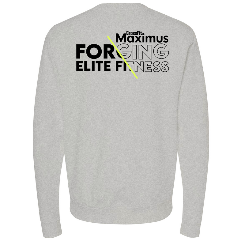 Mens Medium Grey Heather Style_Sweatshirt