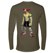 Mens Medium Military Green Style_Long Sleeve