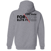 Mens Medium Gunmetal Heather Style_Hoodie