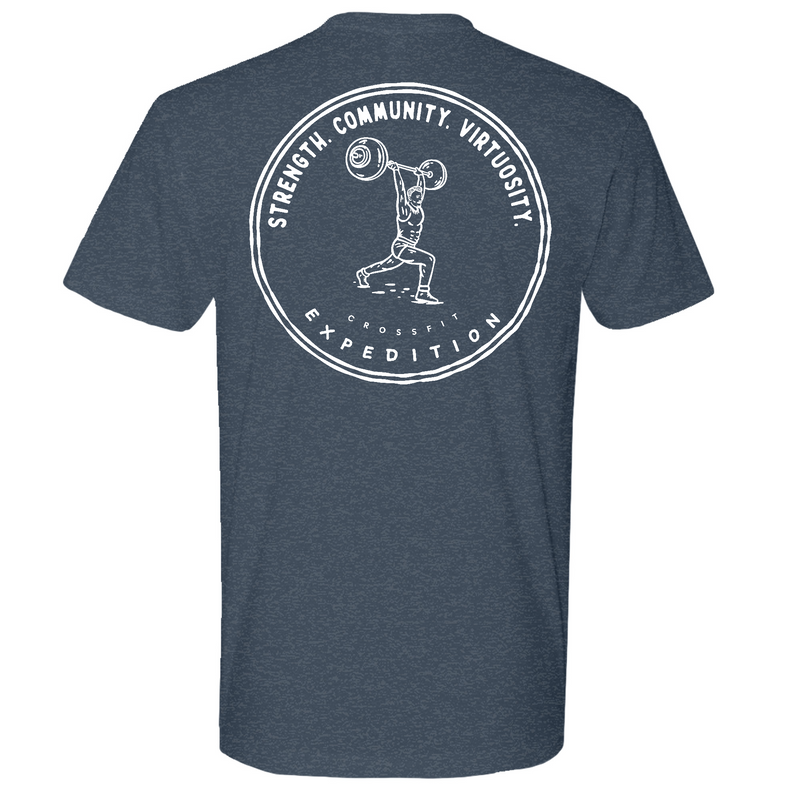 Mens Medium Midnight Navy Style_T-Shirt