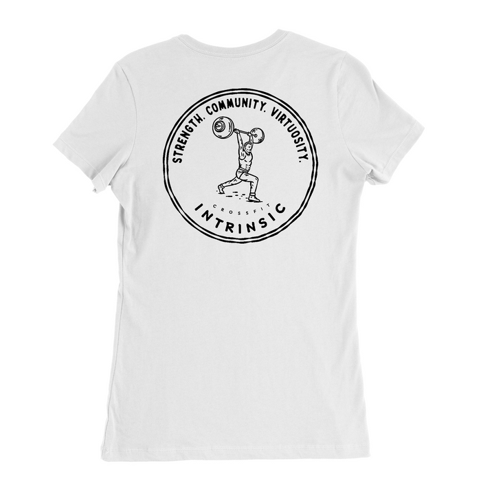 Womens Medium White Style_T-Shirt