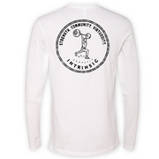 Mens Medium White Style_Long Sleeve