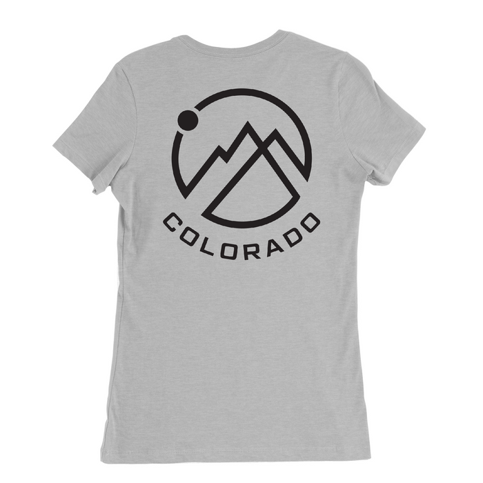 Womens Medium Solid Athletic Grey Style_T-Shirt