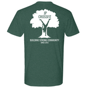 Mens Medium Heather Forest Green Style_T-Shirt