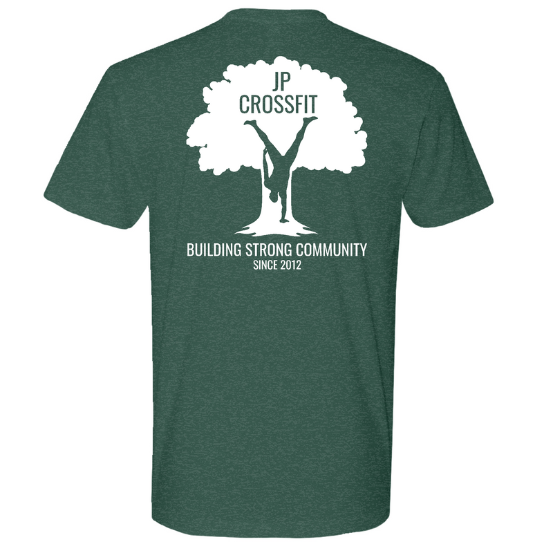 Mens Medium Heather Forest Green Style_T-Shirt