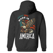 Mens Medium Charcoal Heather Style_Hoodie