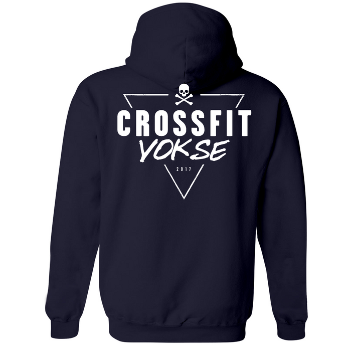 Unisex Medium Navy Style_Zip_Hoodie