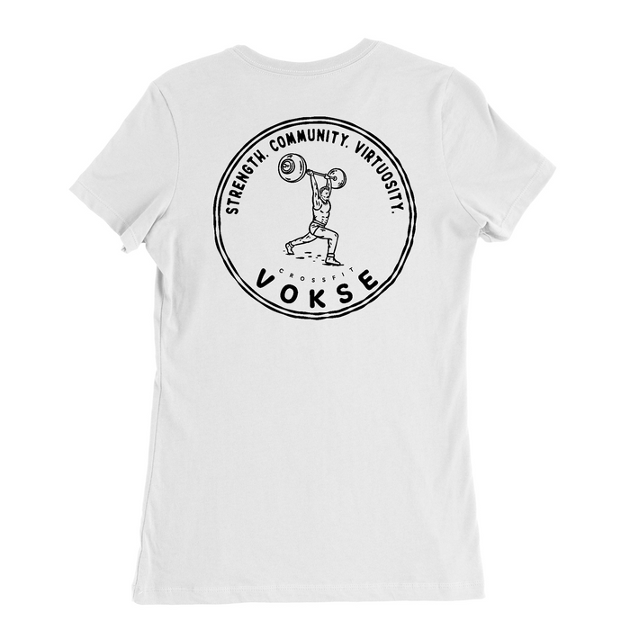 Womens Medium White Style_T-Shirt