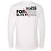 Mens Medium White Style_Long Sleeve
