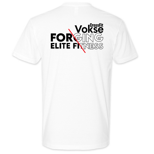 Mens Medium White Style_T-Shirt