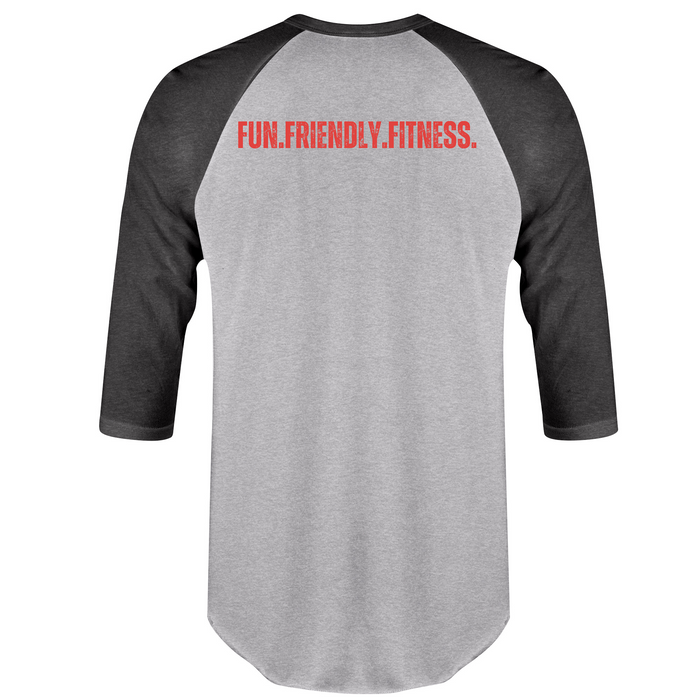 CrossFit Minot Fun.Friendly.Fitness Mens - 3/4 Sleeve