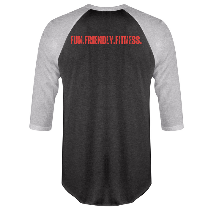CrossFit Minot Fun.Friendly.Fitness Mens - 3/4 Sleeve