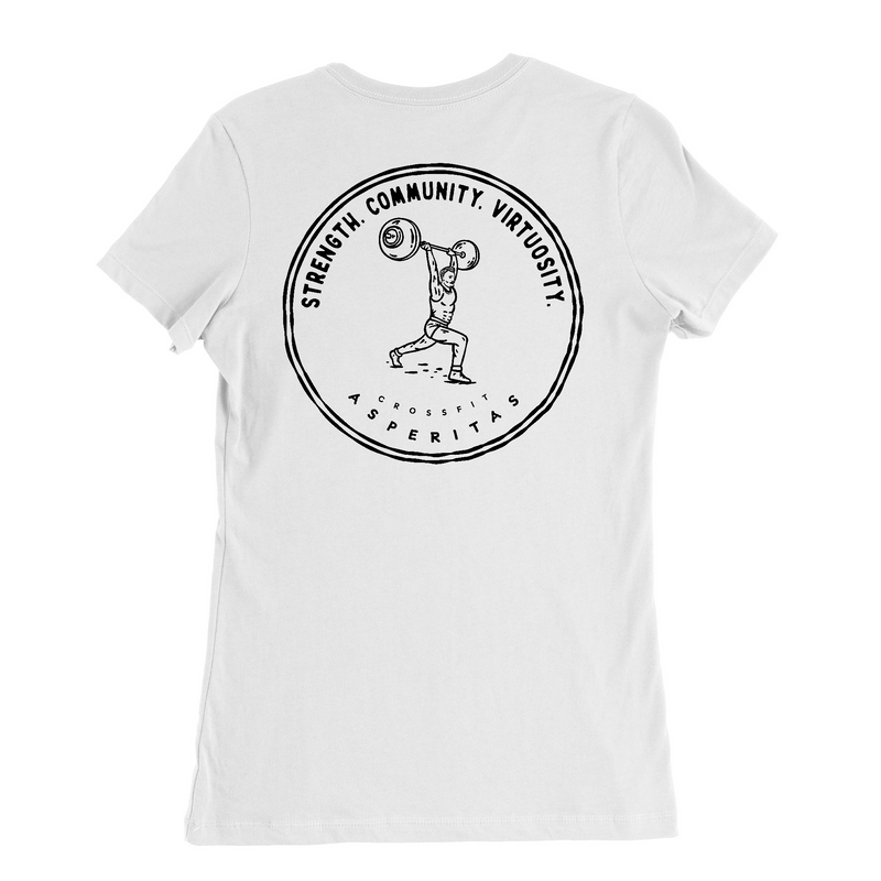 Womens Medium White Style_T-Shirt
