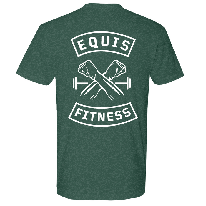 Mens Medium Heather Forest Green Style_T-Shirt
