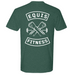 Mens Medium Heather Forest Green Style_T-Shirt