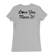Womens Medium Solid Athletic Grey Style_T-Shirt