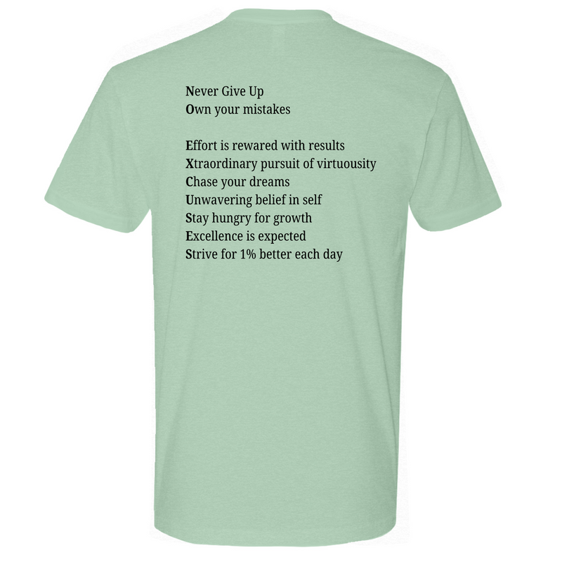 Mens Medium Green Style_T-Shirt