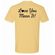 Mens Medium Banana Cream Style_T-Shirt