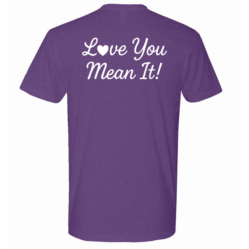 Mens Medium Purple Rush Style_T-Shirt