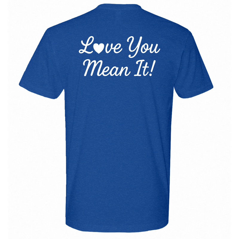 Mens Medium Royal Style_T-Shirt