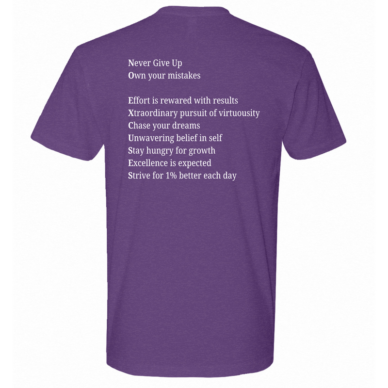 Mens Medium Purple Rush Style_T-Shirt