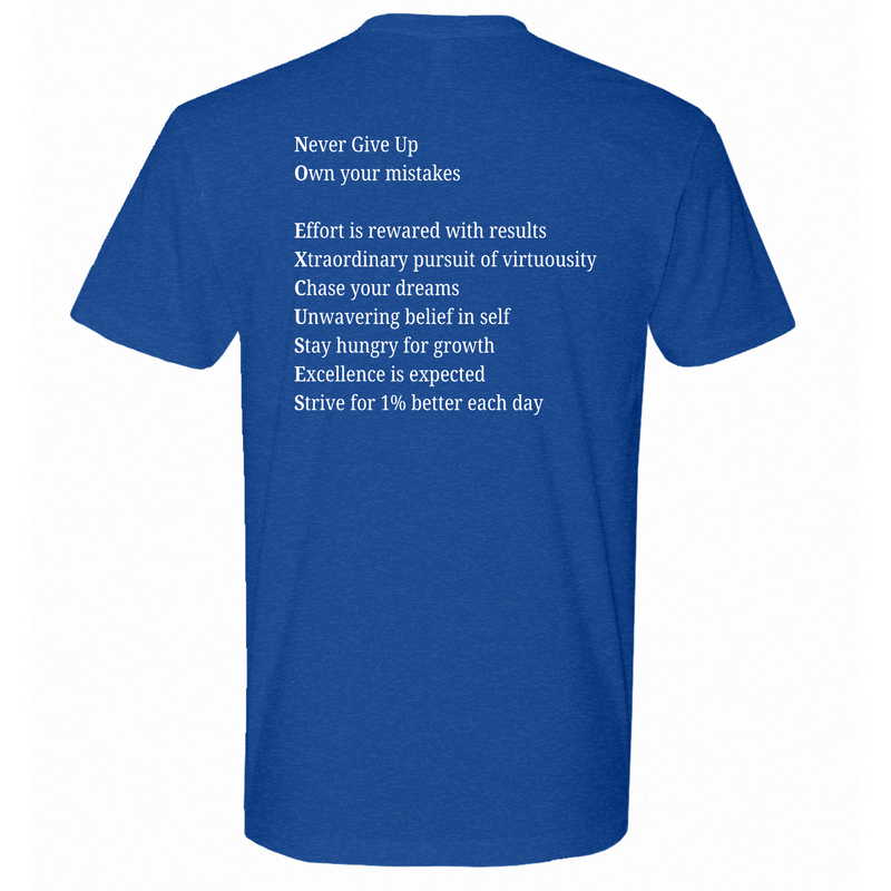 Mens Medium Royal Style_T-Shirt