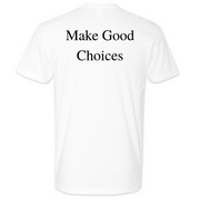 Mens Medium White Style_T-Shirt