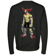 Mens Medium Charcoal Heather Style_Sweatshirt
