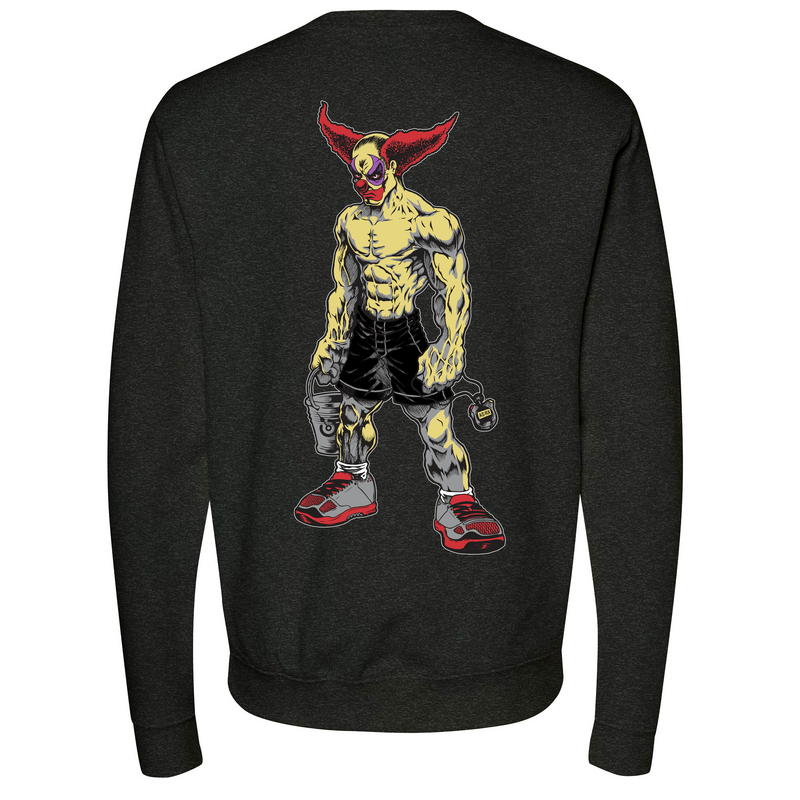 Mens Medium Charcoal Heather Style_Sweatshirt