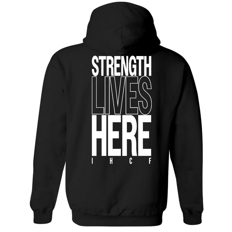 Unisex Medium Black Style_Zip_Hoodie