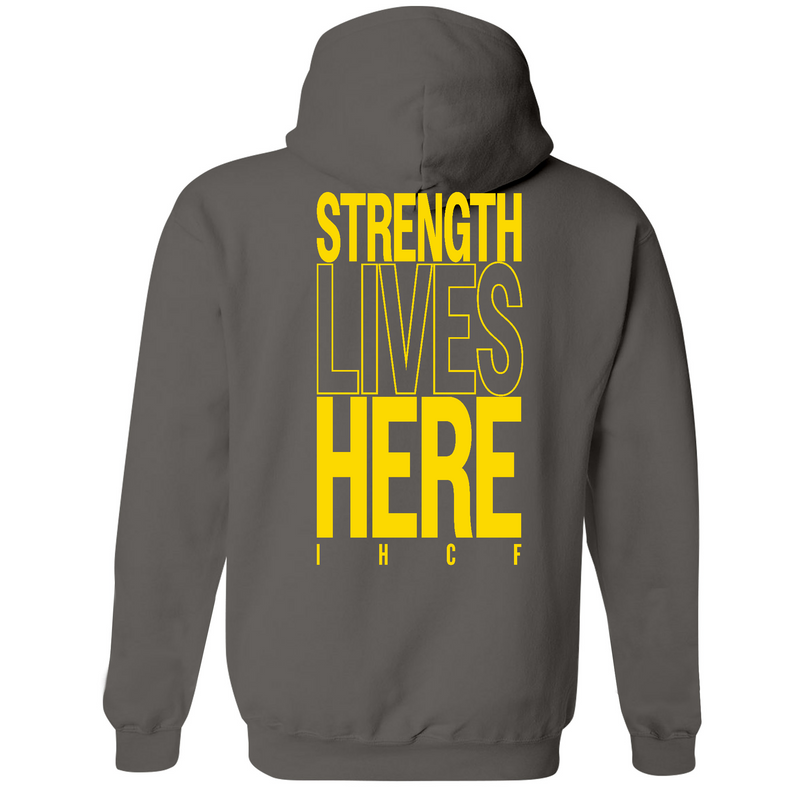 Unisex Medium Charcoal Style_Zip_Hoodie