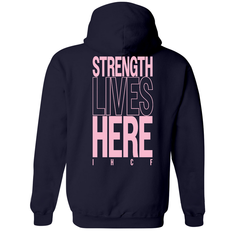 Iron House CrossFit Strength Lives Here Unisex - Zip-up Hoodie