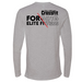Mens Medium Heather Gray Style_Long Sleeve
