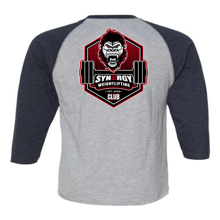 CrossFit Saskatoon Weightlifting Mens - 3/4 Sleeve
