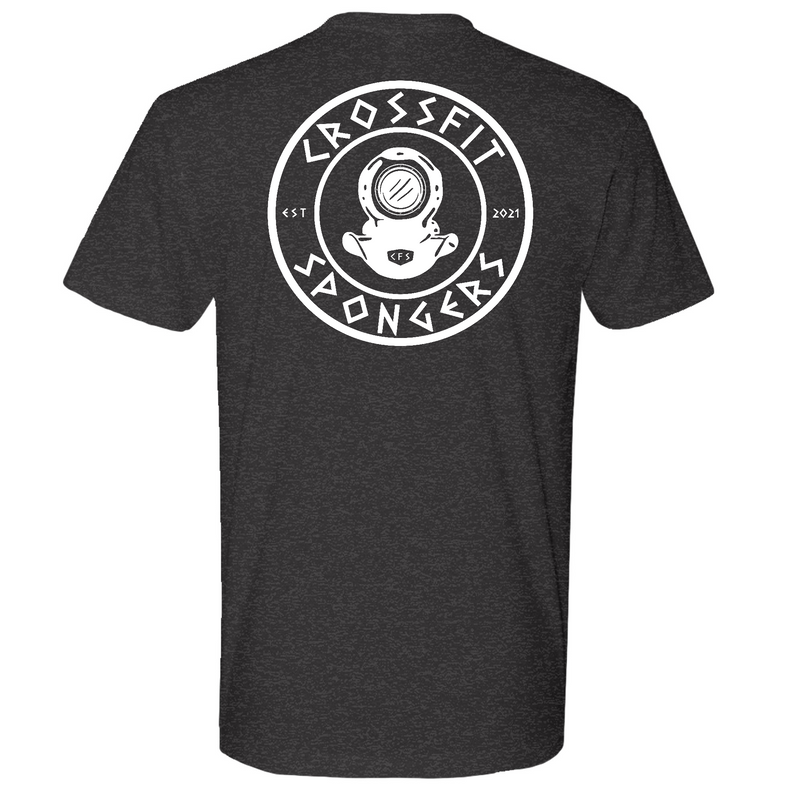 CrossFit Spongers White Mens - T-Shirt