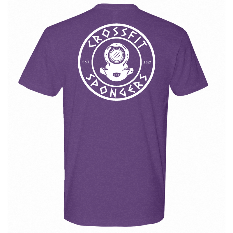 CrossFit Spongers White Mens - T-Shirt