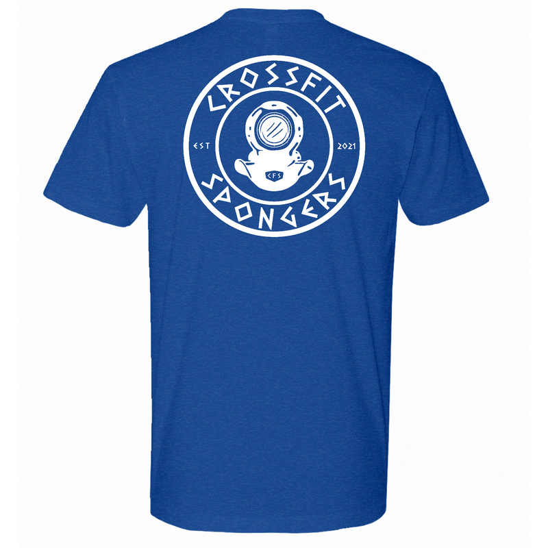 CrossFit Spongers White Mens - T-Shirt