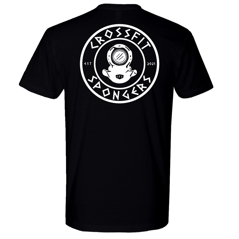 CrossFit Spongers White Mens - T-Shirt