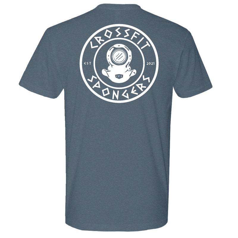 CrossFit Spongers White Mens - T-Shirt