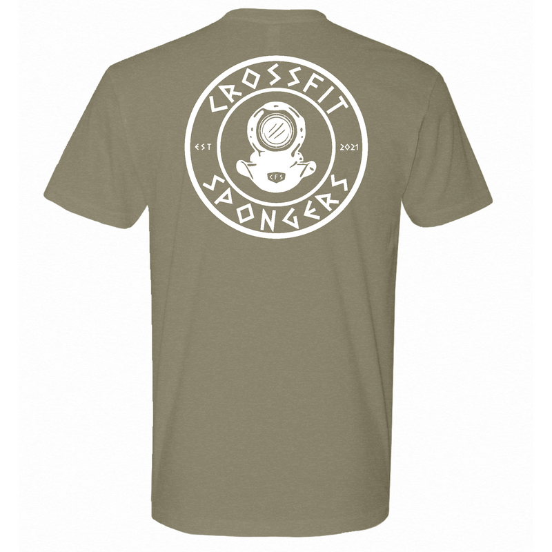 CrossFit Spongers White Mens - T-Shirt
