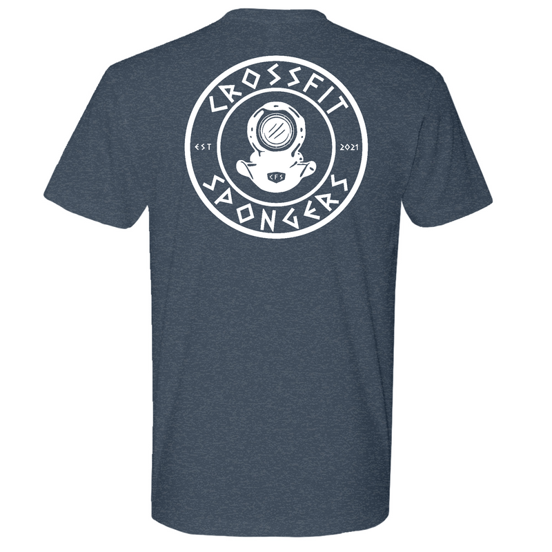 CrossFit Spongers White Mens - T-Shirt