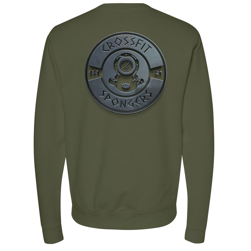 CrossFit Spongers 3D Mens - Crewneck