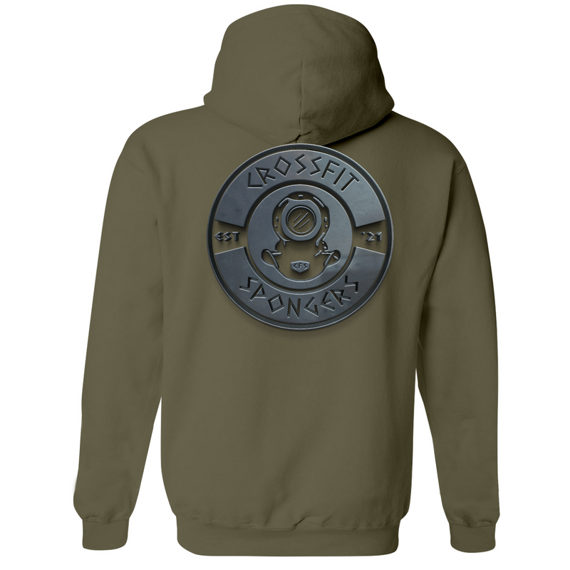 CrossFit Spongers 3D Mens - Hoodie