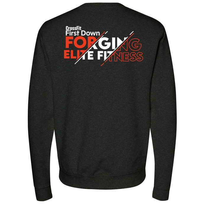 Mens Medium Charcoal Heather Style_Sweatshirt