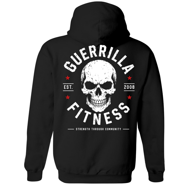 Unisex Medium Black Style_Zip_Hoodie
