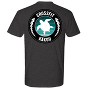 Mens Medium Heather Heavy Metal Style_T-Shirt