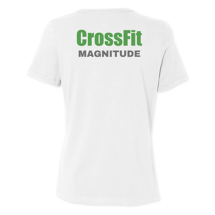 CrossFit Magnitude Green Pocket Womens - T-Shirt